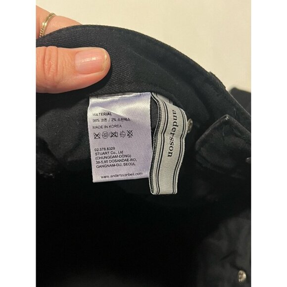 Andersson Bell Black Distressed Jeans Size Medium - Picture 13 of 13